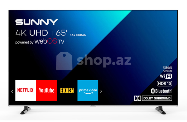 Televizor Sunny 65" 4K, SMART WEBOS
