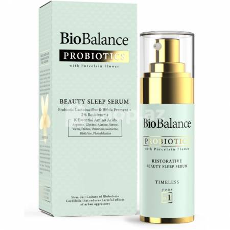 Üz üçün serum Bio Balance Probiotics Restorative Beauty Sleep Detoks 30ml (0050)