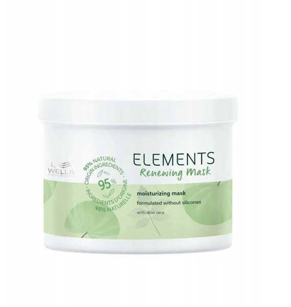 Bərpa edici Maska Wella Professional Elements Renewing Moisturizing Aloe Vera 500 ml