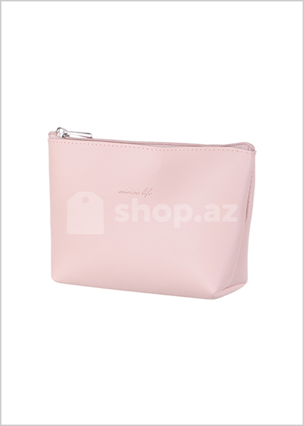 Kosmetika çantası Miniso Simple Trapezoid (Light Pink)