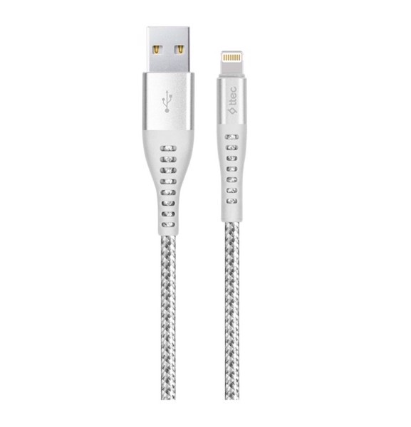 Lightning kabeli Ttec ExtremeCable Charge / Data Cable , Lightining, Space Grey