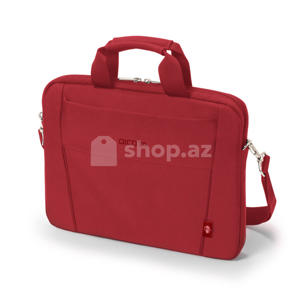 Noutbuk çantası Dicota Eco Slim Case BASE 13-14.1" Red (D31306-RPET)