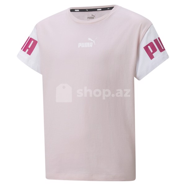 Qısaqol Köynək Puma  Power Colorblock Tee G