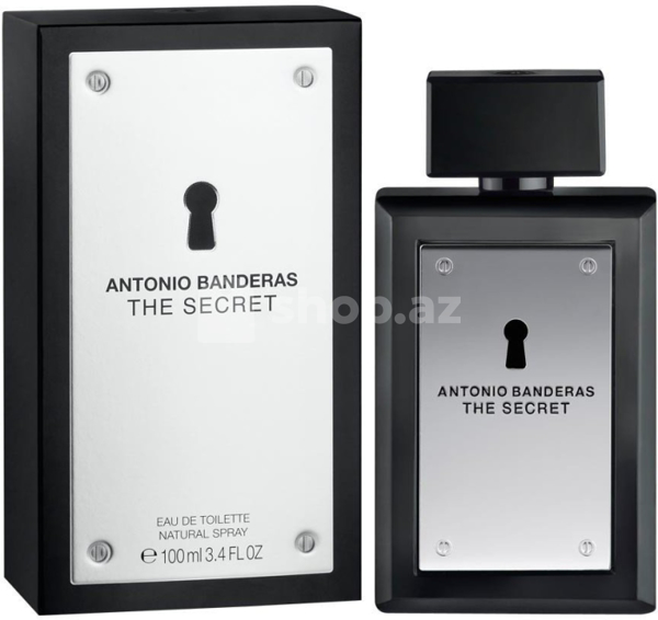 Kişilər üçün ətir Antonio Banderas THE SECRET EDT M 100 ML  
