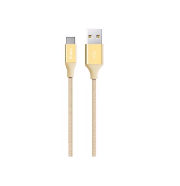 USB Type-C kabeli Ttec AlumiCable Type C Charge/Data Cable, 2.0 , Gold
