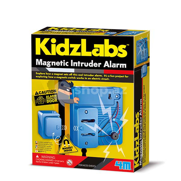 Təlim dəsti 4M Kidz Labs Magnetic Intruder Alarm