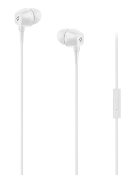 Qulaqlıq Ttec Pop In-Ear Headphones with Microphone , 3.5mm , White