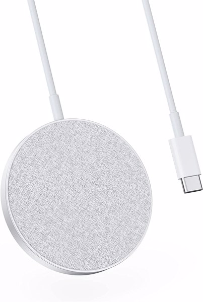 Wirelless Charger Anker PowerWave Magnetic Pad  B2B - UN (excluded CN, Europe) silver