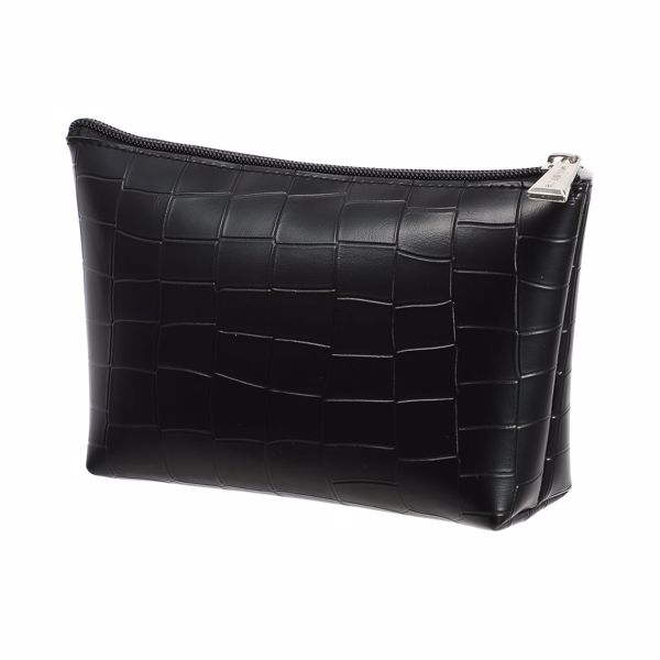 Kosmetika çantası Miniso Stone-patterned Trapezoid (Black)