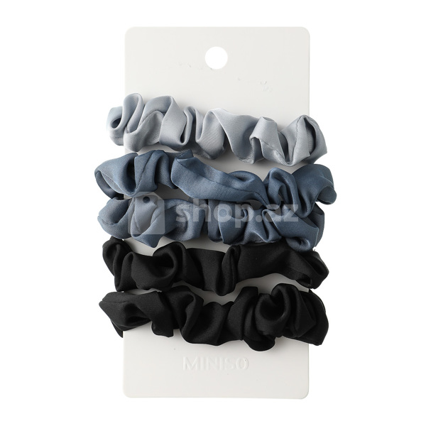 Saçlar üçün rezin Miniso Little Hair Tie in Gradient Color 5pcs(Blue)