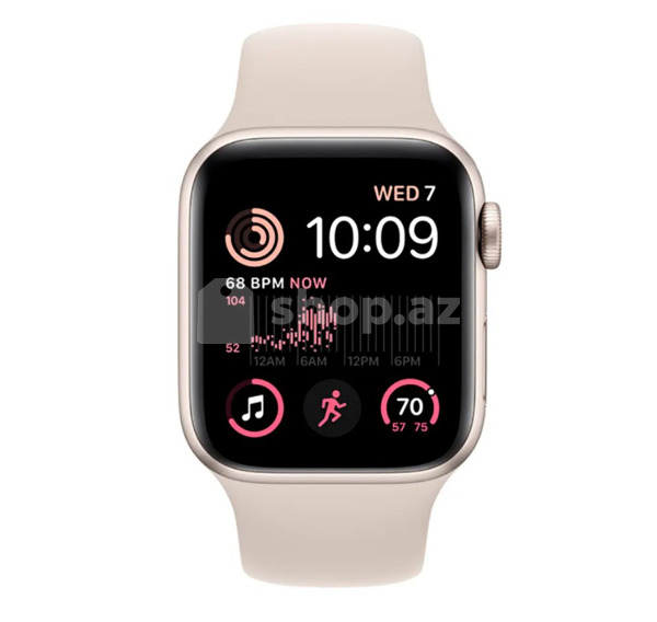 Smart saat Apple  Watch SE 2 GPS 40mm Starlight Aluminum