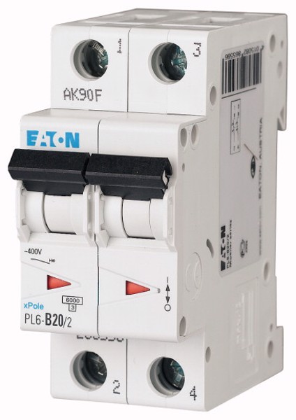   Eaton  Avtomatik açarı PL6-C20/2