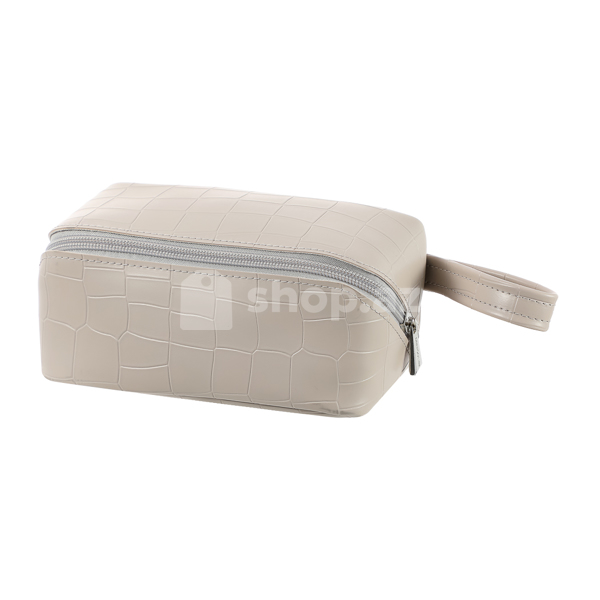 Kosmetika çantası Miniso Stone-patterned Handheld (Gray)