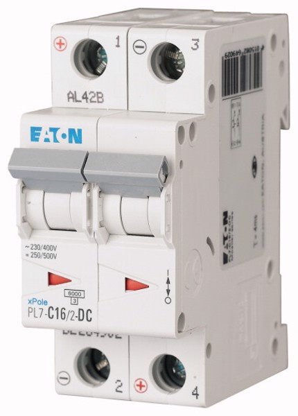   Eaton  Avtomatik açarı PL7-C16/2-DC