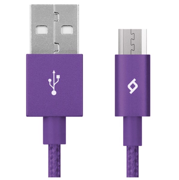 Micro USB kabeli Ttec AlumiCable Micro USB Charge/Data Cable,Purple