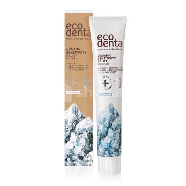 Diş pastası Ecodenta CERTIFIED ORGANIC sensitivity relief with salt 75ml