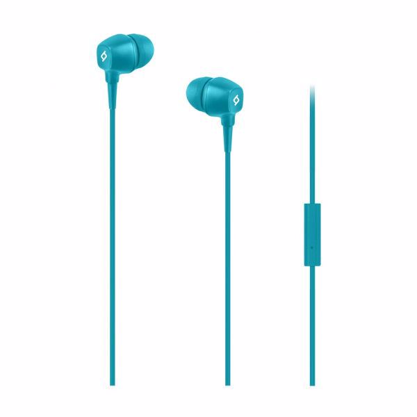 Qulaqlıq Ttec Pop In-Ear Headphones with Microphone , 3.5mm , Turquoise