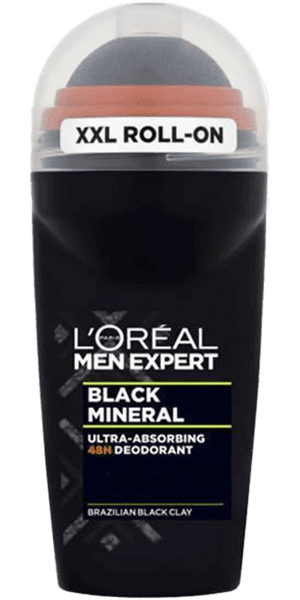 Antiperspirant Loreal Men Expert Paris Black Mineral