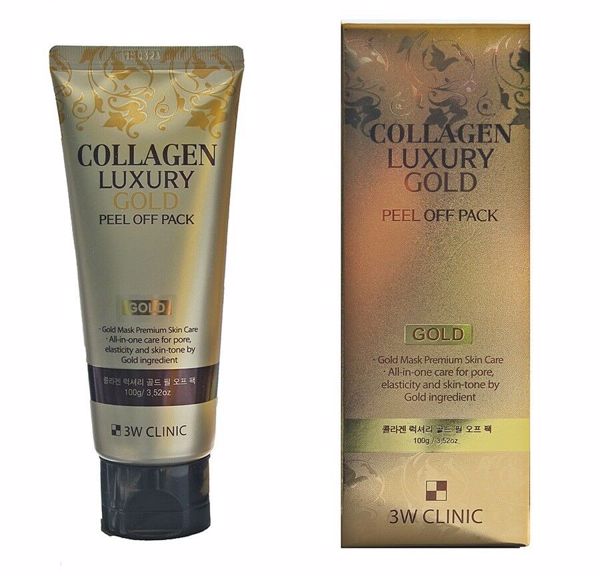 Üz üçün Maska 3W Clinic Collagen Luxury 24K Gold