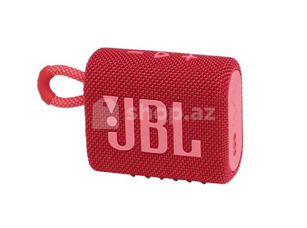 Portativ akustik sistem JBL Go 3 Red (JBLGO3RED)