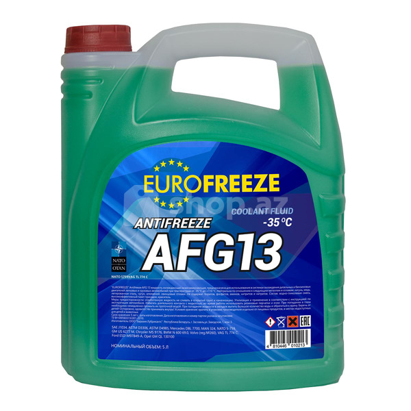 Antifriz Favorit Eurofreeze AFG 13 (-35) 5 Liter (GREEN)