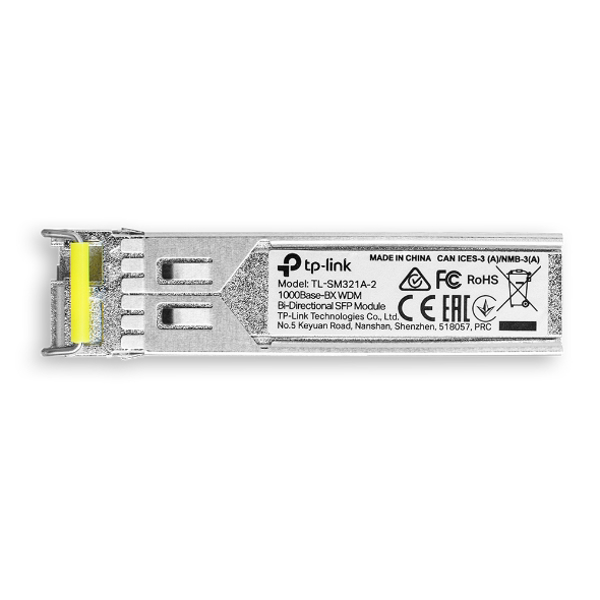 Şəbəkə kartı TP-Link 1000Base-BX WDM Bi-Directional SFP Module TL-SM321A-2