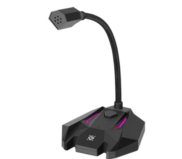 Mikrofon Defender Tone GMC 100 USB LED Black