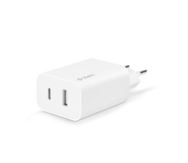Adapter Ttec SmartCharger Duo PD Travel Charger  USB-C+USB-A 30W