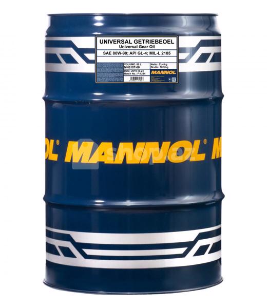 Transmissiya yağı Mannol MN UNIVERSAL GETRIEBEOEL 80W-90 GL-4 208liter