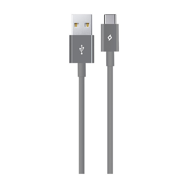 USB Type-C kabeli Ttec Charge / Data Cable , 2.0 , Gray