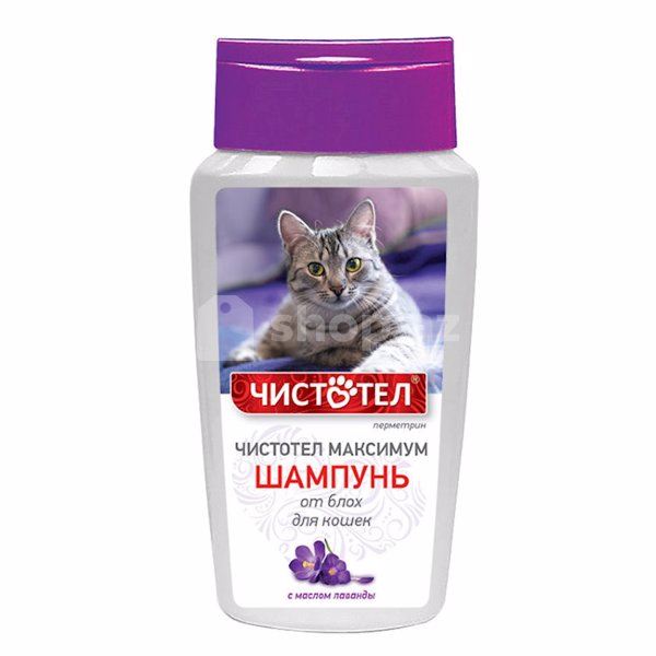 Pişiklər üçün şampun Chistotel Birələrə qarşı 180 ml
