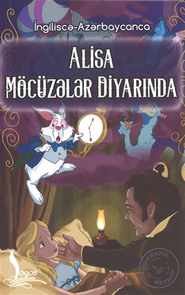 Kitab Alisa Möcüzələr Diyarında – Alice in Wonderland (İngiliscə-Azərbaycanca)