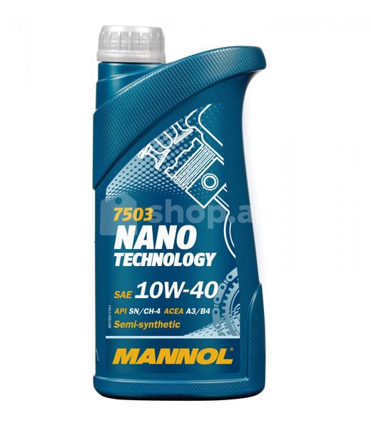 Mühərrik yağı Mannol MN NANO TECHNOLOGY 10W-40 1 liter
