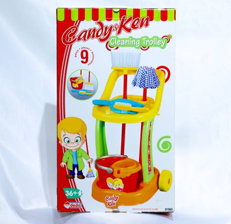 Uşaq yaradıcılığı üçün dəst Dede Oyuncak FT01965 Temizlik seti Candy