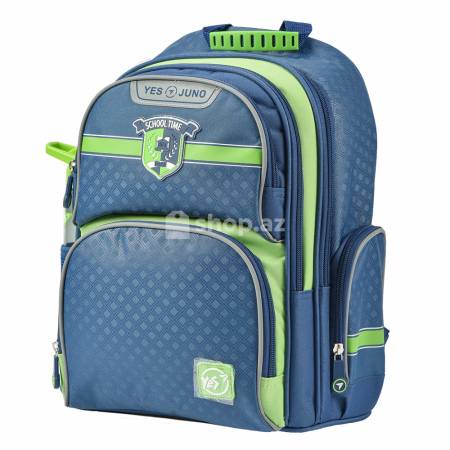  Məktəb bel çantası YES S-30 Juno School time blue/green