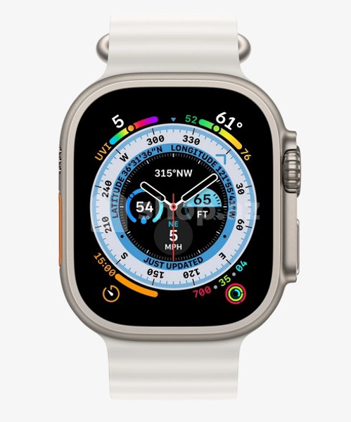 Smart saat Apple Watch Ultra GPS + Cellular, 49mm, Natural, White Ocean Band