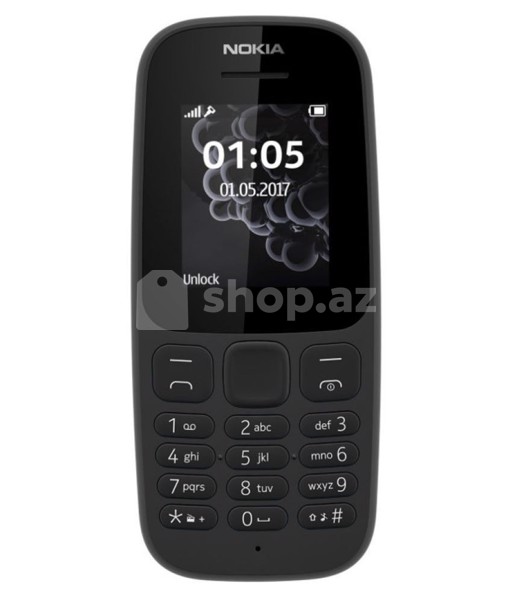Mobil telefon  Nokia 105 Dual Black