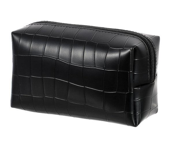 Kosmetika çantası Miniso Stone-patterned Rectangular (Black)