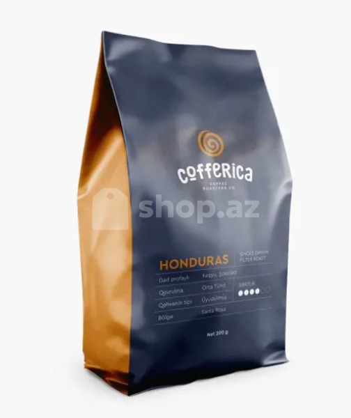 Qəhvə Cofferica Honduras Rio Colorado - Filter Roast Beans (200 q)