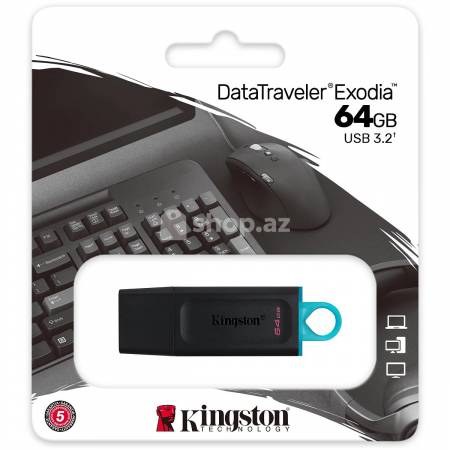 Fleş kart Kingston 64GB DataTraveler Exodia