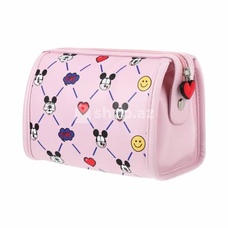 Kosmetika çantası Miniso Mickey Mouse Collection Printed (Pink)