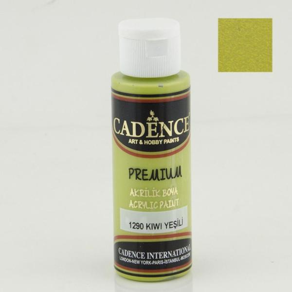 Dekorativ akril boya Cadence Premium 1290 Kiwi Green 70 ml