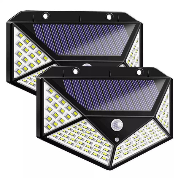 Divar işığı Solart Smart Solar Sensor Wall Lights (100 LED)