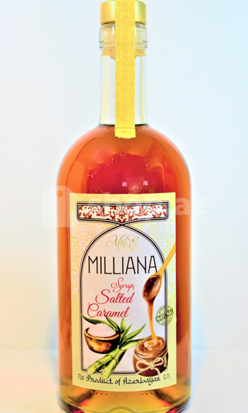 Şərbət Milliana Duzlu karamel 700 ml 