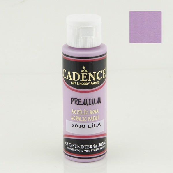 Dekorativ akril boya Cadence Premium 2030 Lilac70 ml