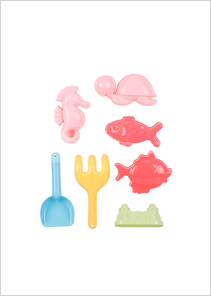 Çimərlik, qum oyuncaqları Miniso Bucket Kit
