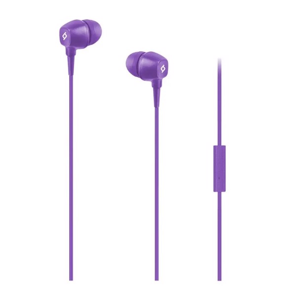 Qulaqlıq Ttec Pop In-Ear Headphones with Microphone , 3.5mm , Purple