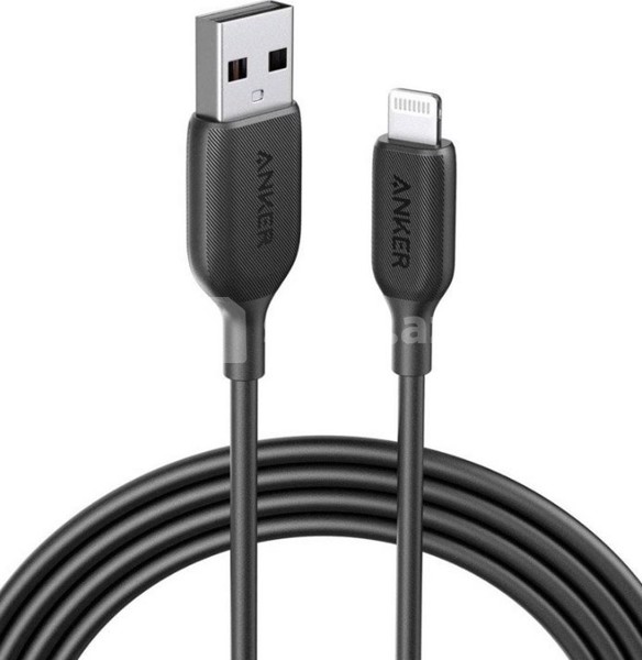 Lightning kabeli Anker PowerLine III USB-A Black