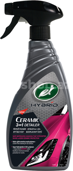 Kuzov üçün cilalayıcı Turtle Wax HS CERAMIC 3IN1 DETAILER 500ML X6 NL/FR/DE/IT/ES/PT