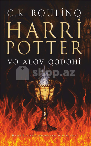 Uşaq kitabı Harri Potter və alov qədəhi